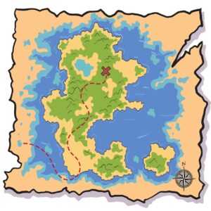 jak zrobic mape skarbow dla dzieci