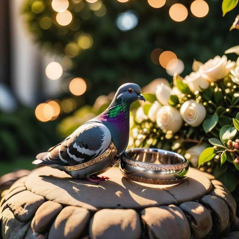 Obrączki z grawerem dla gołębiarzy