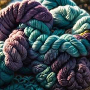 Oczka na rękawach na drutach