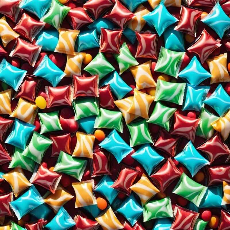 Papierki cukierkowe jako materiał do scrapbookingu