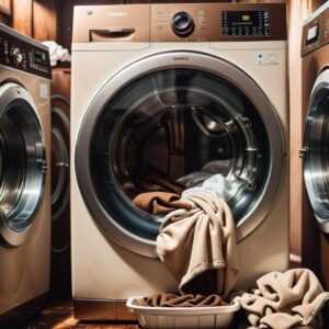 Pralka zabarwia tkaniny