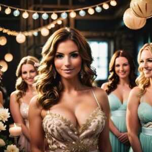 Propozycje fryzur dla średnich włosów na wieczór panieński