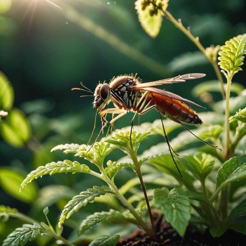 Rośliny na taras które odpychają komary
