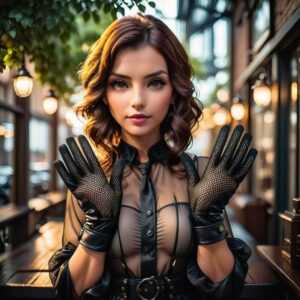 Siatkowe rękawiczki do skateboardingu