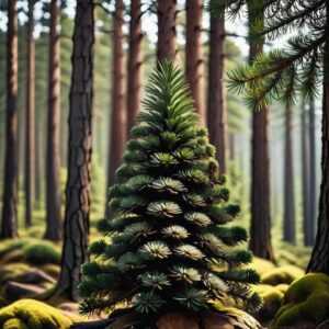 Sosna czarna piramidalna gleba