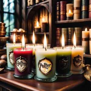 Świece sojowe z magicznymi smakami z sagi Harry'ego Pottera