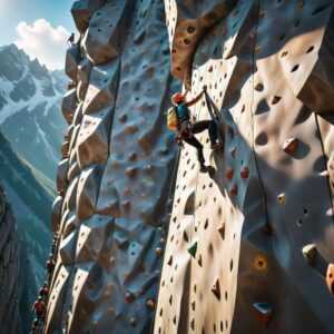 Wysokość największej ścianki wspinaczkowej